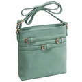 Parinda CLARICE II (Turquoise) Multi Belt Adorned Vertical Crossbody